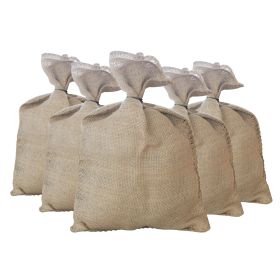 5PC 36inch*24inch Natural jute grain storage bag, moisture-proof, insect proof, breathable texture storage bag, miscellaneous grains